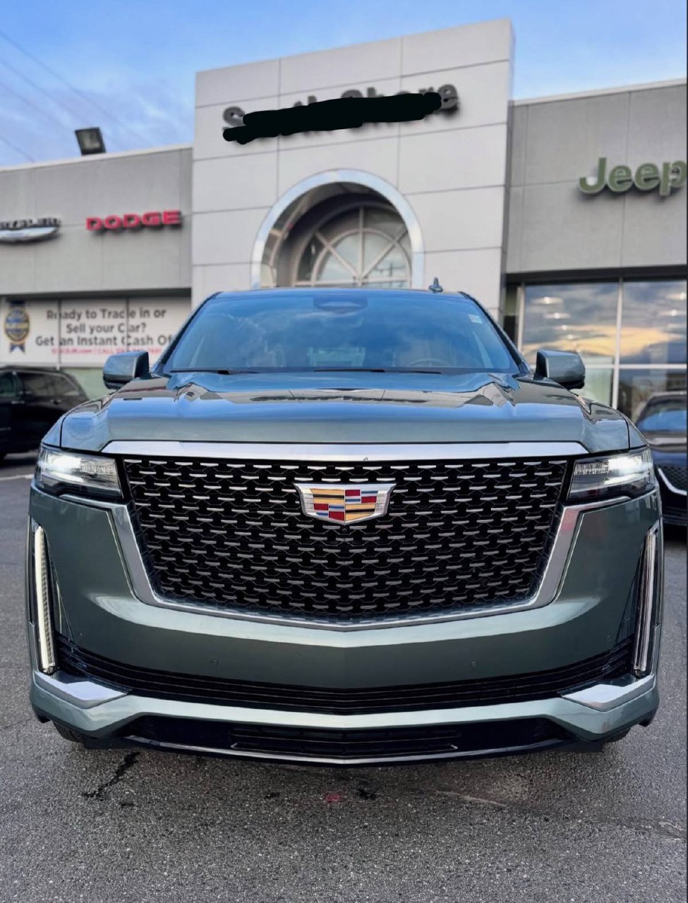Cadillac Escalade Sport Platinum Gray